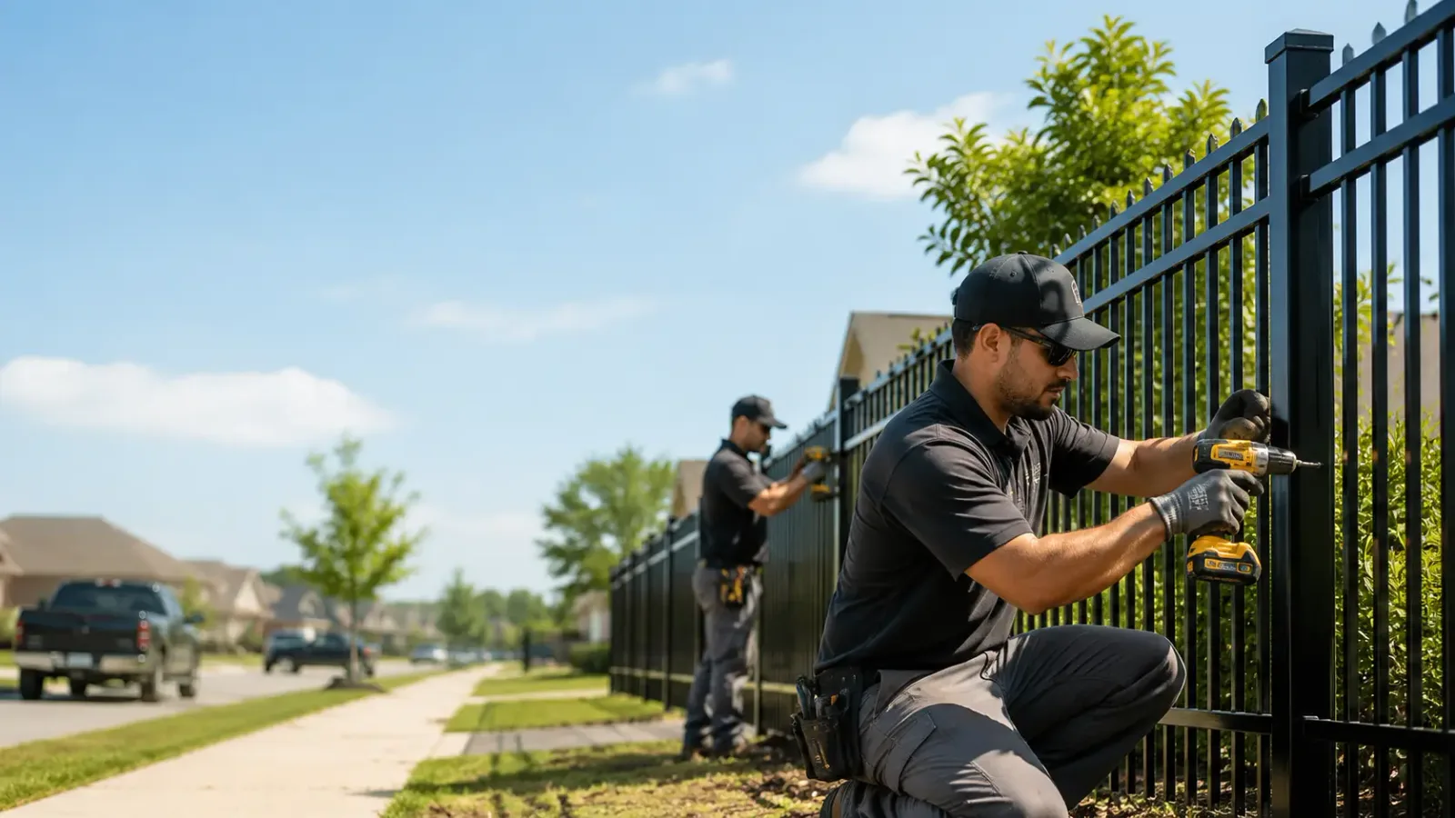 Metal Fence Installation in Melcroft, PA
